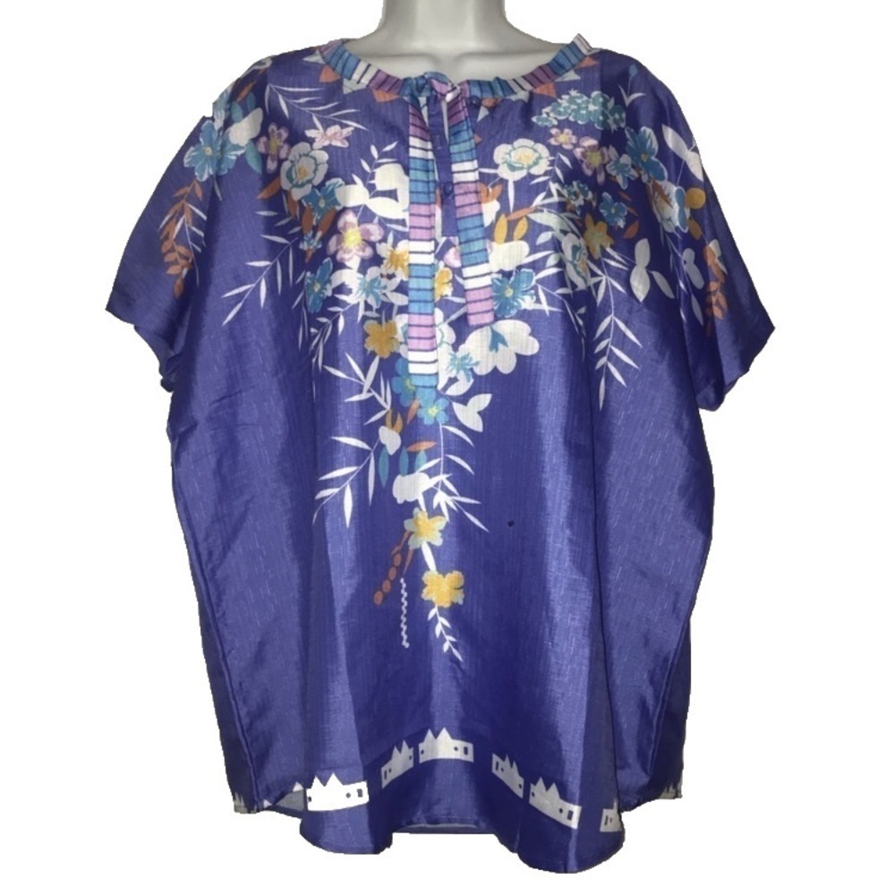 2/$25 Mislook Tied Buttoned Tunic Top XXL